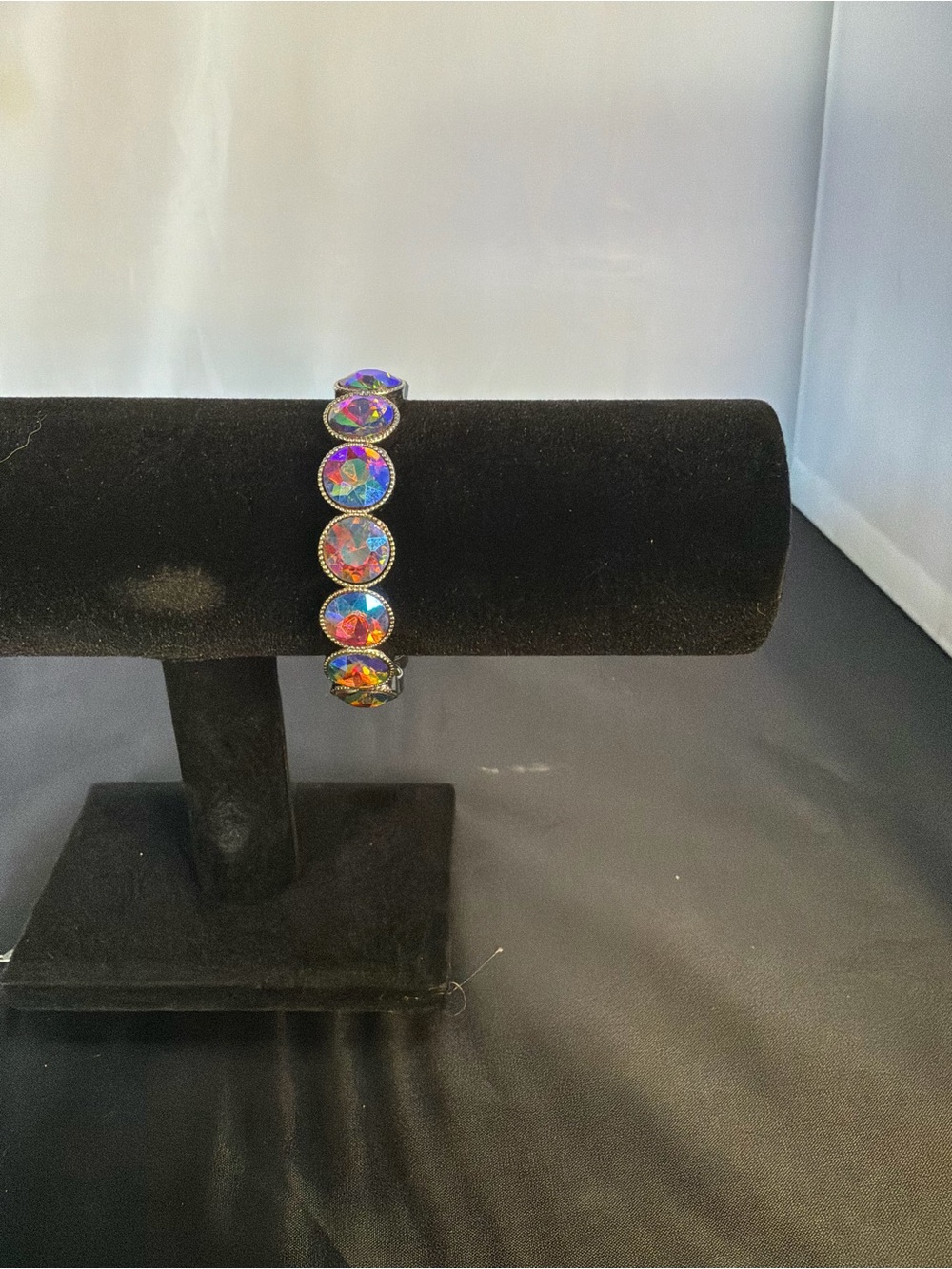 Iridescent  Link Bracelet - Multicolor